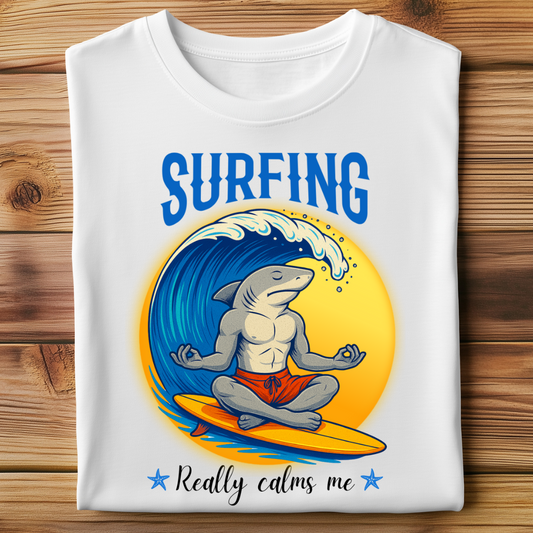 SURFING CALMS ME